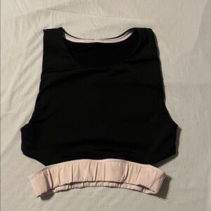 Black and Pink Women's Top